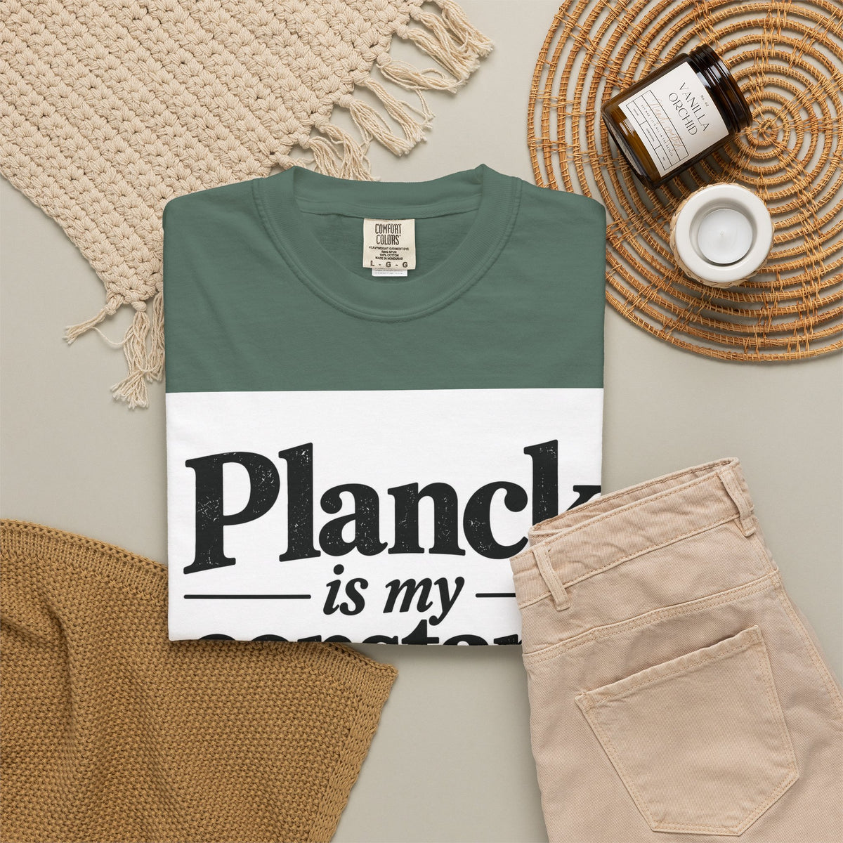 Planck Is My Constant T-Shirt — Funny Physics Tee with Planck’s Constant Design