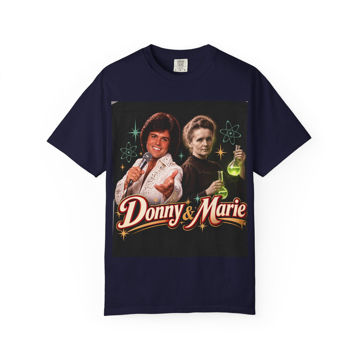 Donny & Marie – Funny Celebrity Mashup T-Shirt