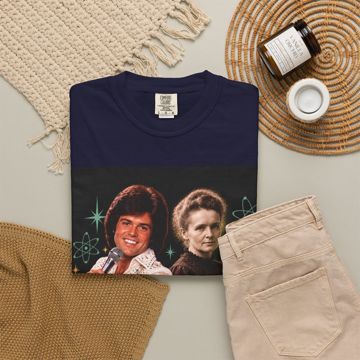 Donny & Marie – Funny Celebrity Mashup T-Shirt