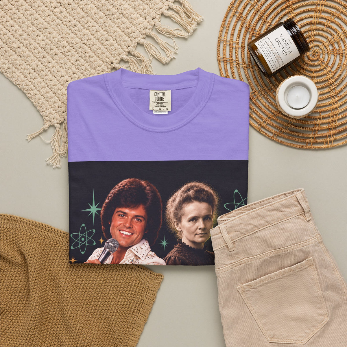 Donny & Marie – Funny Celebrity Mashup T-Shirt