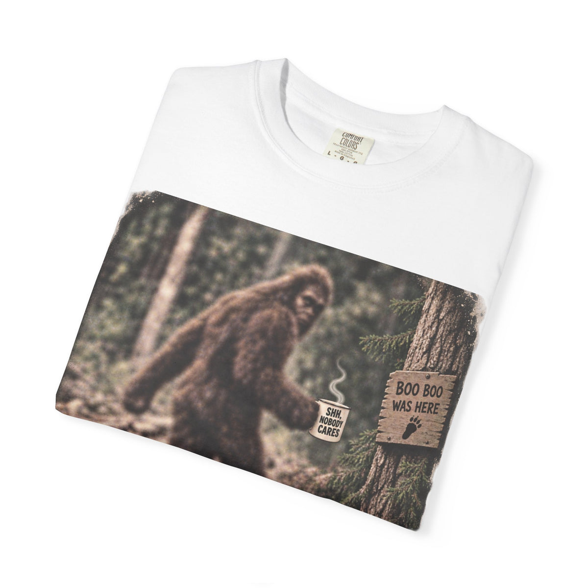 I'm Not Blurry – Funny Bigfoot Coffee T-Shirt