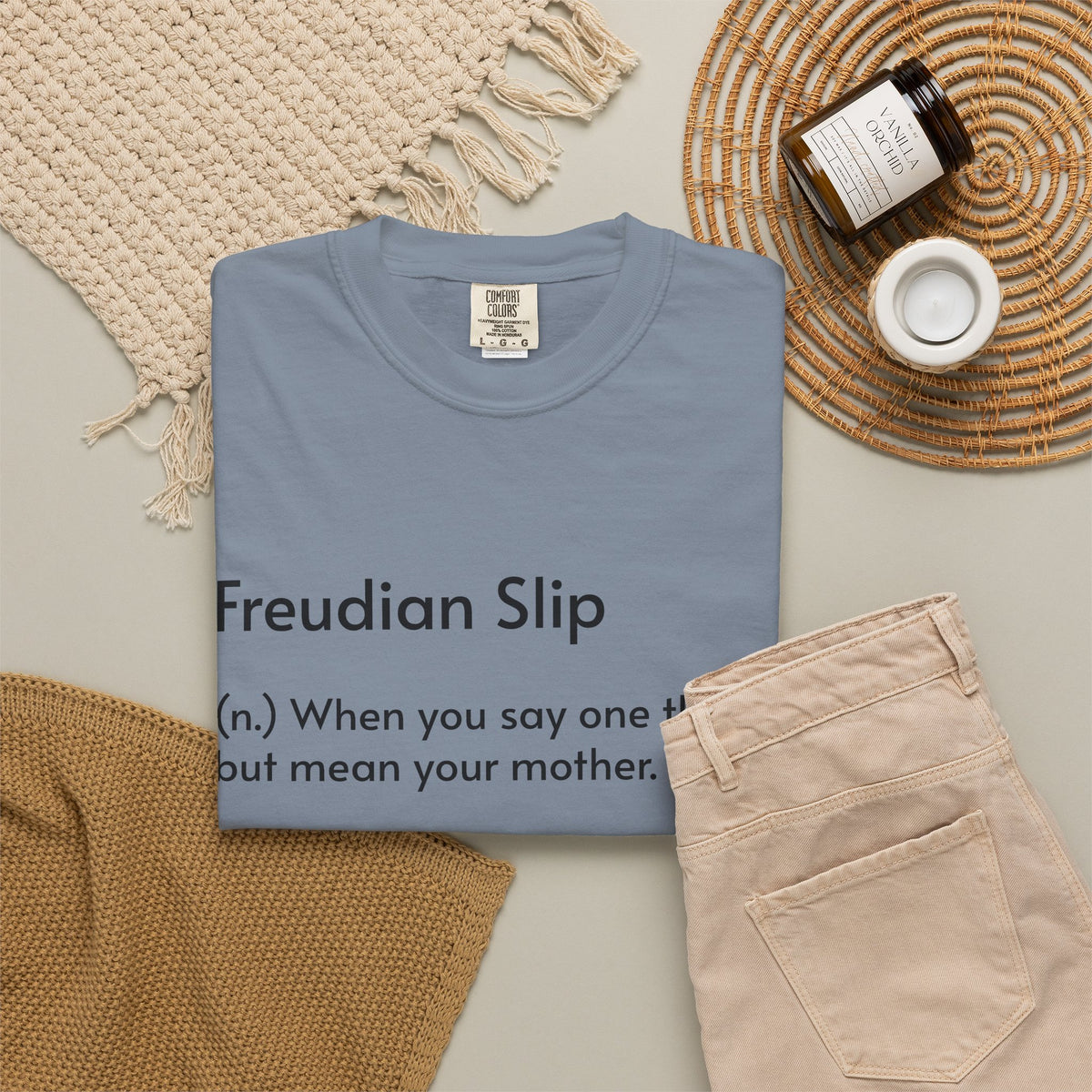 "Freudian Slip" Definition Shirt: Funny Psychology Quote Tee