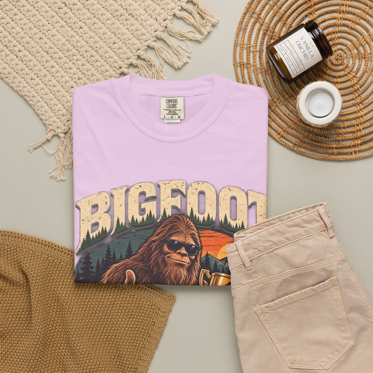 Bigfoot: Undefeated Hide-and-Seek Champion – Funny Sasquatch T-Shirt