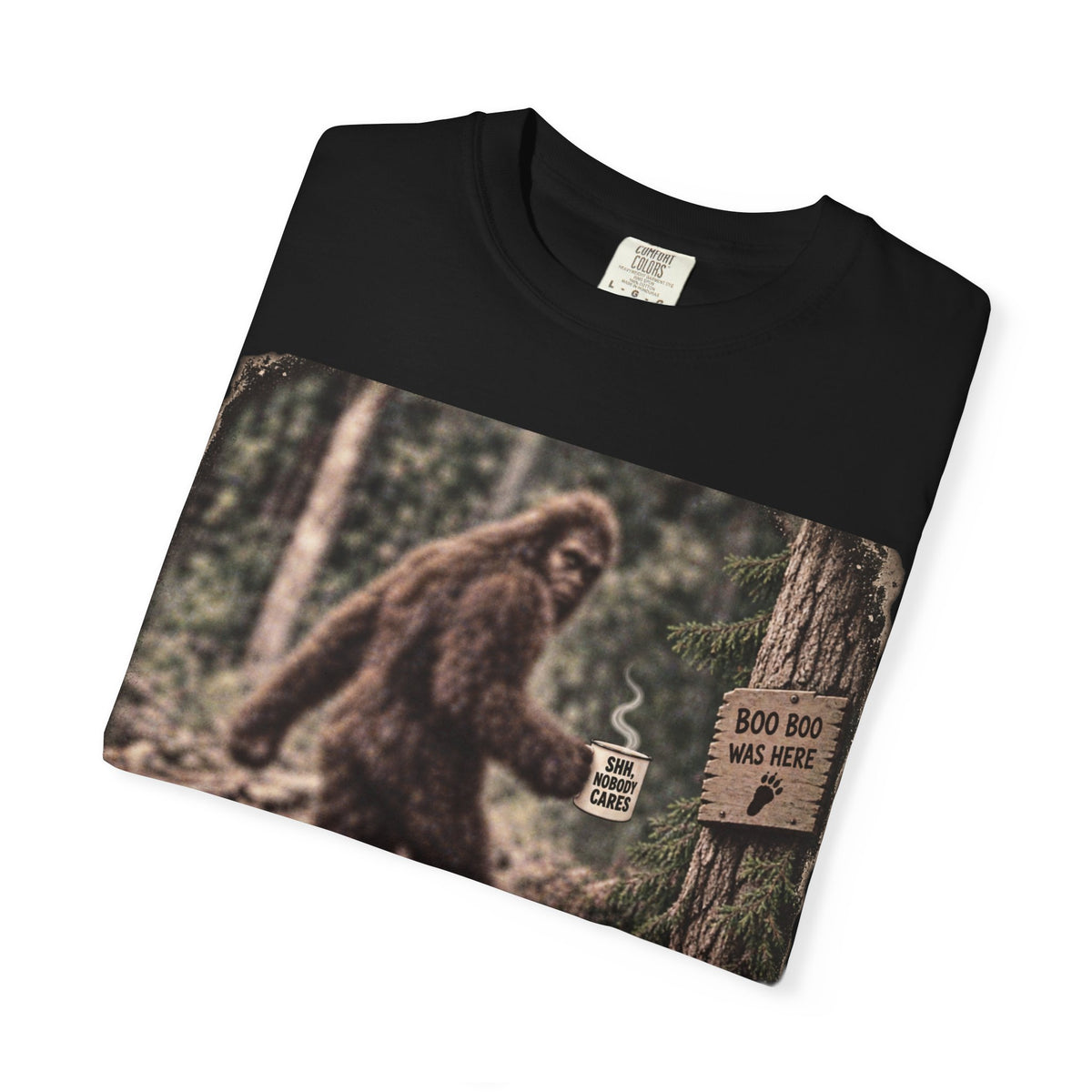 I'm Not Blurry – Funny Bigfoot Coffee T-Shirt