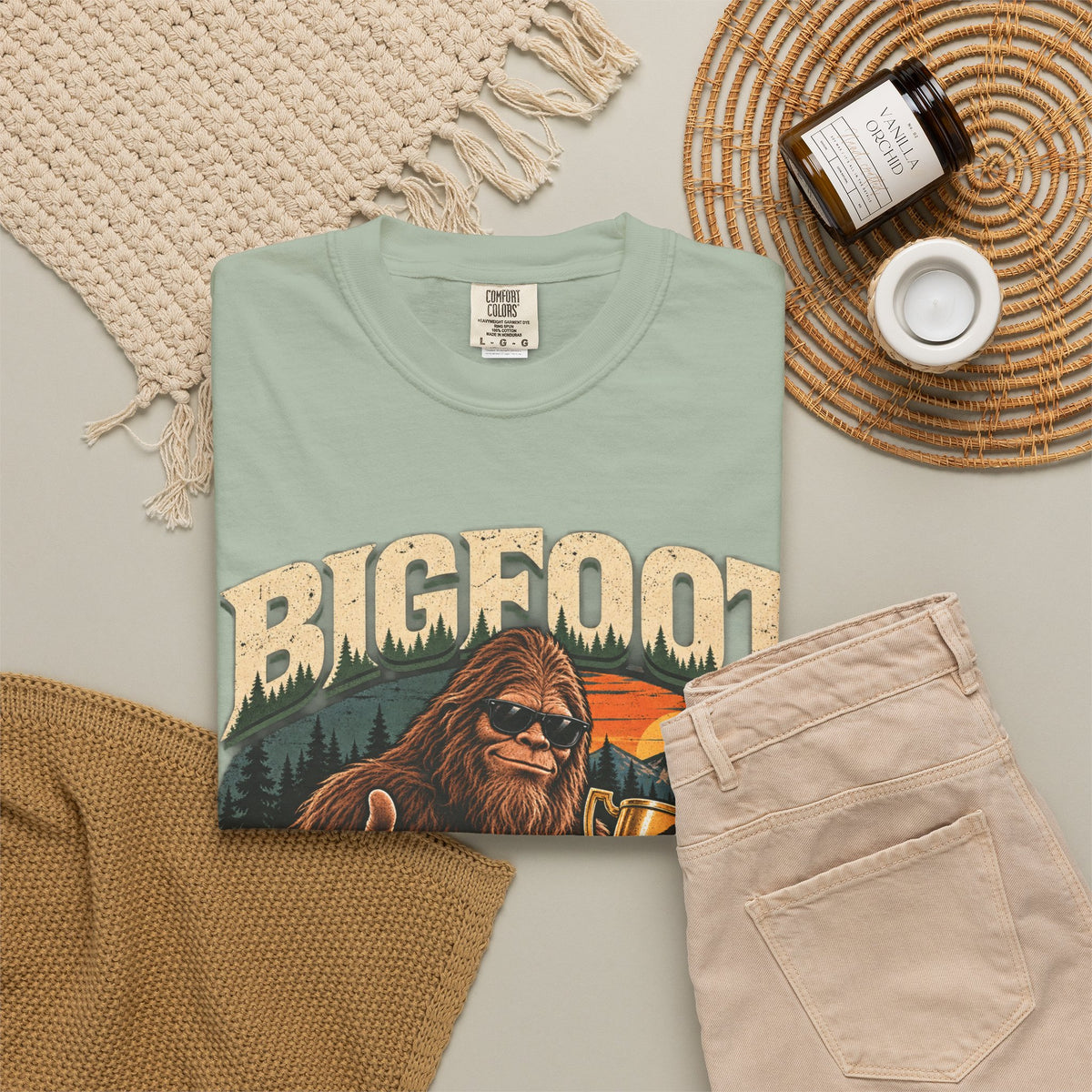 Bigfoot: Undefeated Hide-and-Seek Champion – Funny Sasquatch T-Shirt