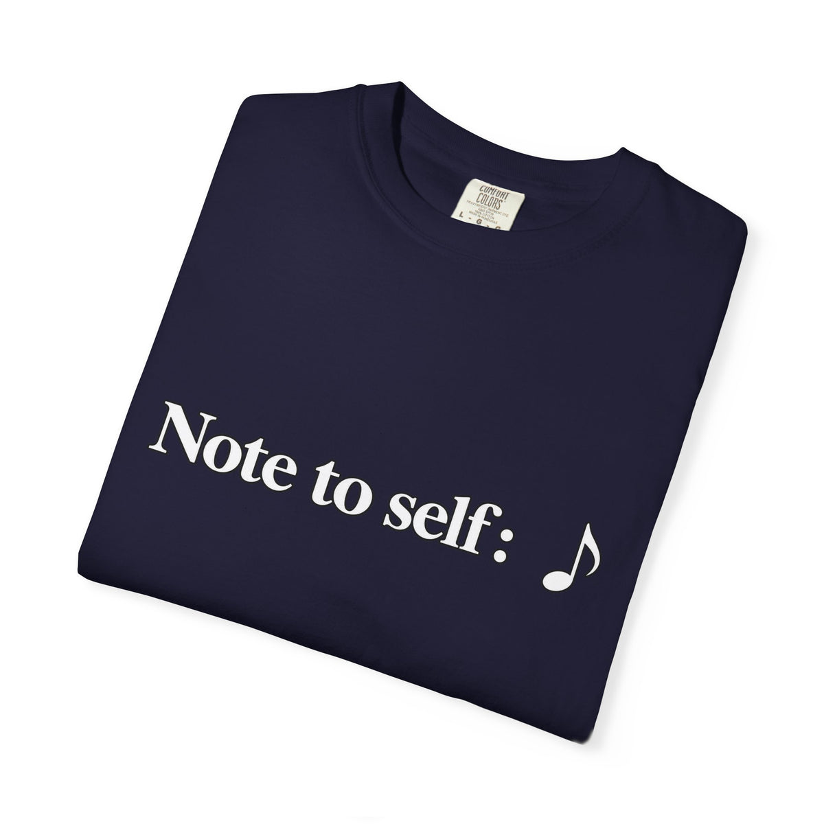 Note to Self T-Shirt — Minimalist Positive Reminder Tee