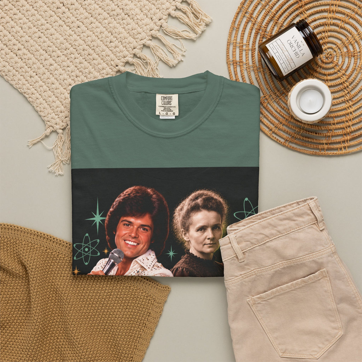 Donny & Marie – Funny Celebrity Mashup T-Shirt