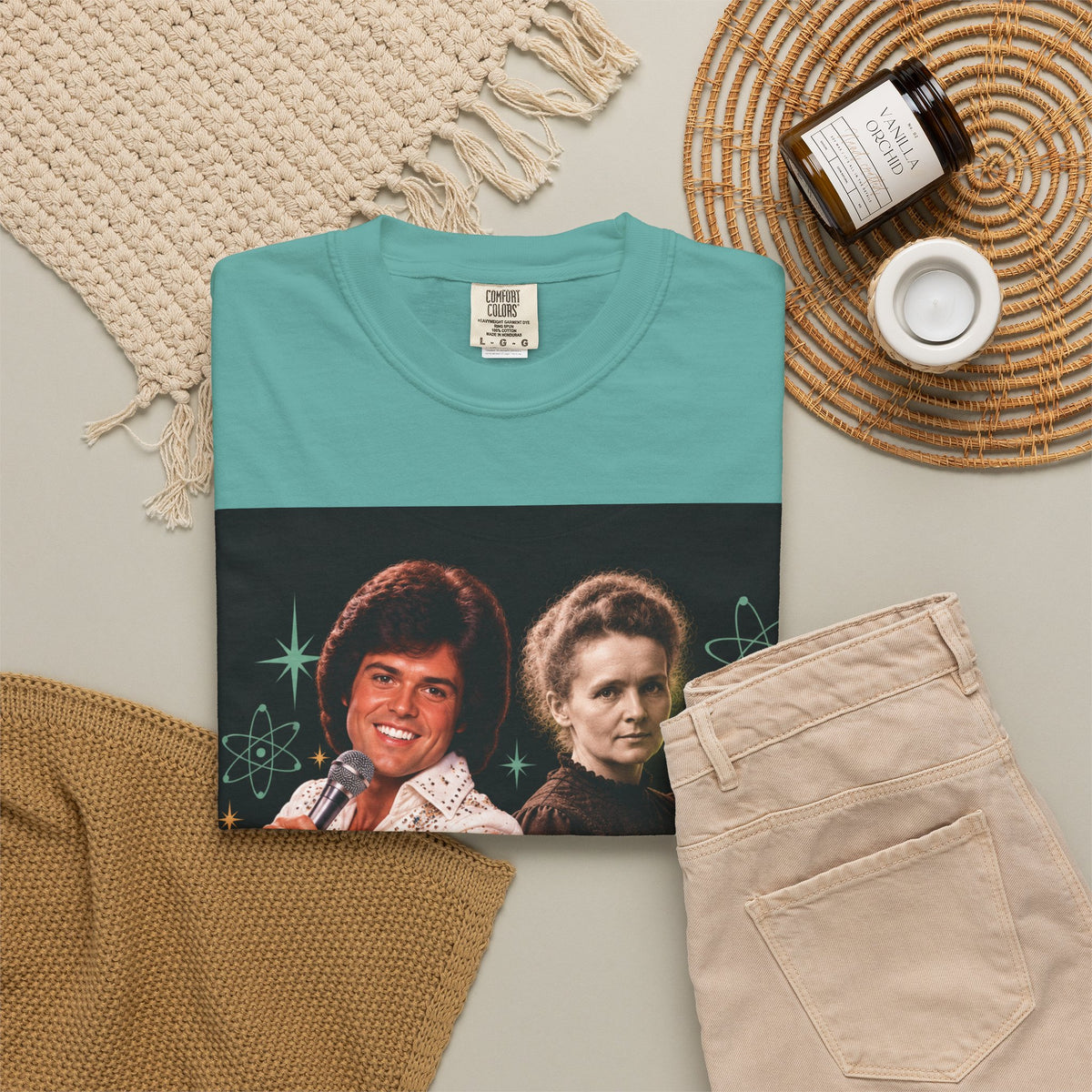 Donny & Marie – Funny Celebrity Mashup T-Shirt