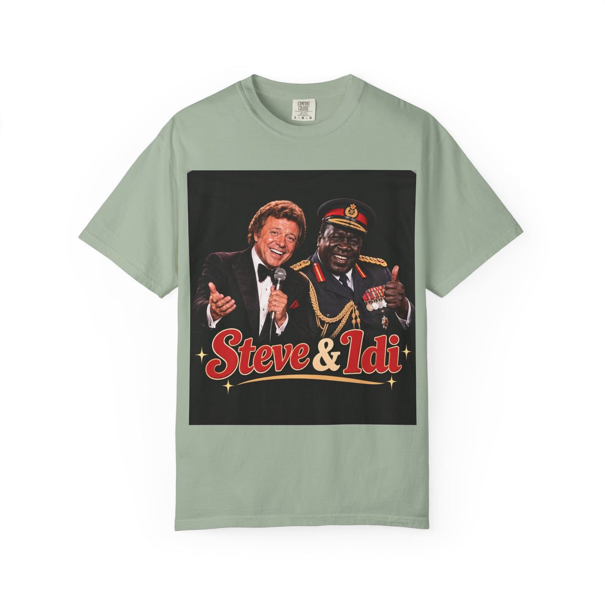 Steve & Idi – The Celebrity Combo Nobody Asked For - Funny T-Shirt