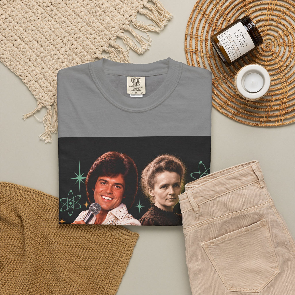 Donny & Marie – Funny Celebrity Mashup T-Shirt