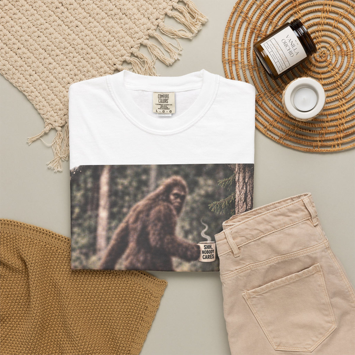 I'm Not Blurry – Funny Bigfoot Coffee T-Shirt