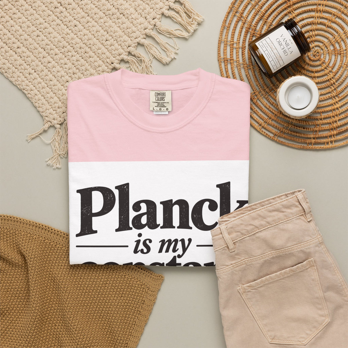 Planck Is My Constant T-Shirt — Funny Physics Tee with Planck’s Constant Design