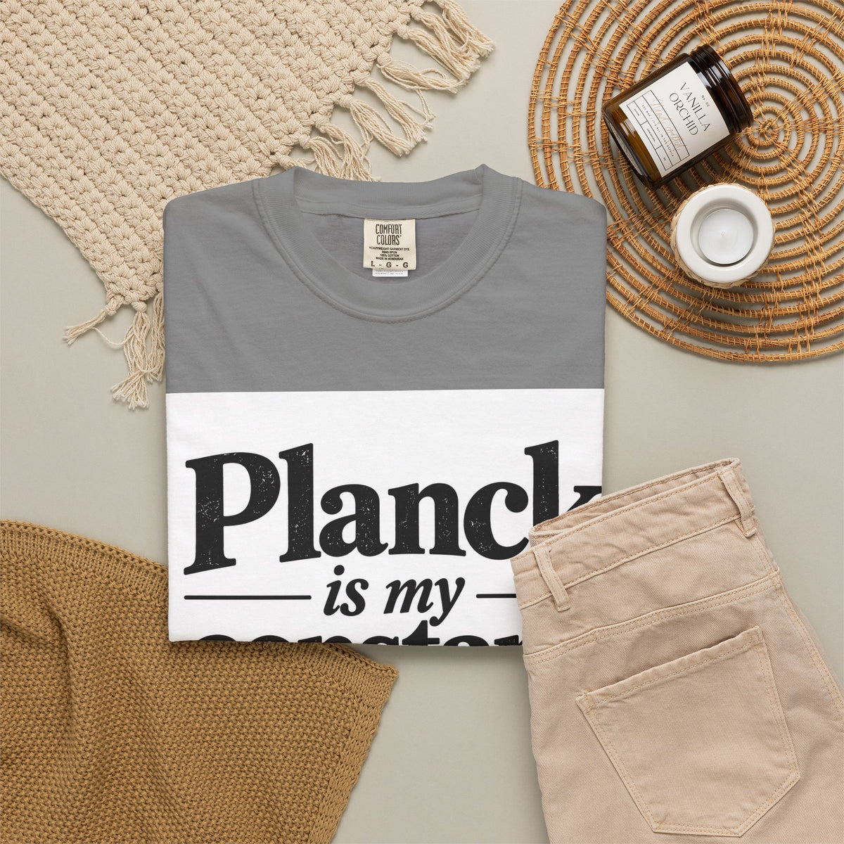 Planck Is My Constant T-Shirt — Funny Physics Tee with Planck’s Constant Design