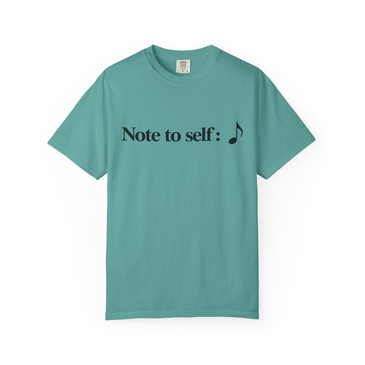Note to Self T-Shirt — Minimalist Positive Reminder Tee