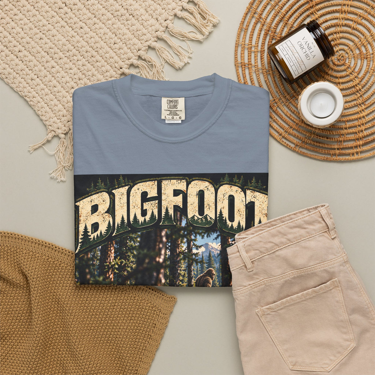 Bigfoot Woodland Graphic T-Shirt — "Terrible View. Would Not Recommend."