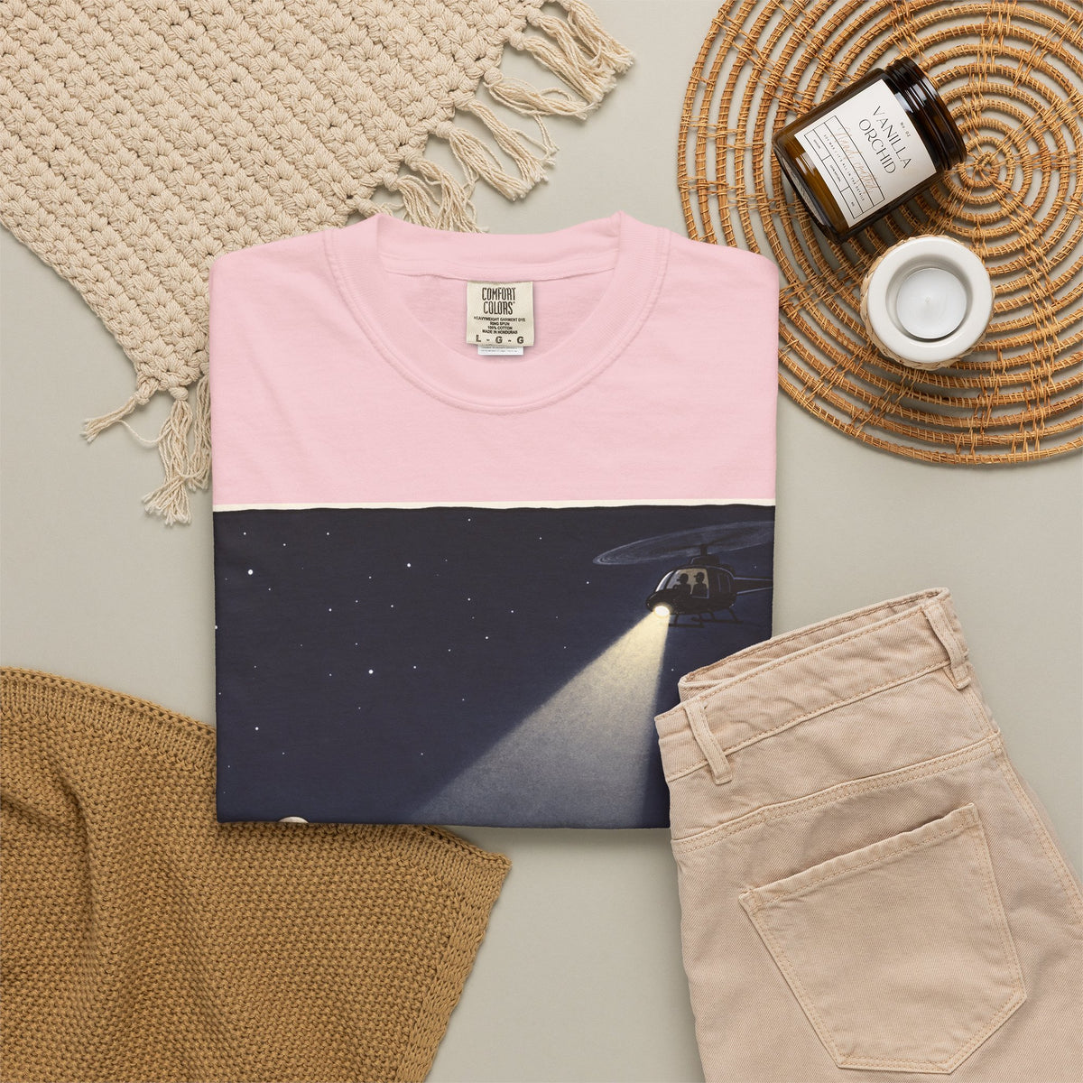 Caught Making Crop Circles – Funny Alien UFO Conspiracy T-Shirt