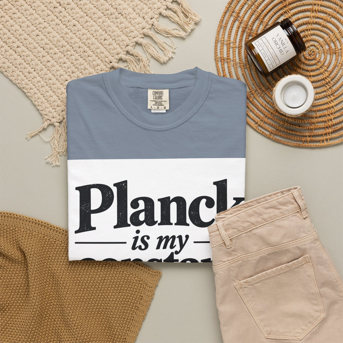 Planck Is My Constant T-Shirt — Funny Physics Tee with Planck’s Constant Design