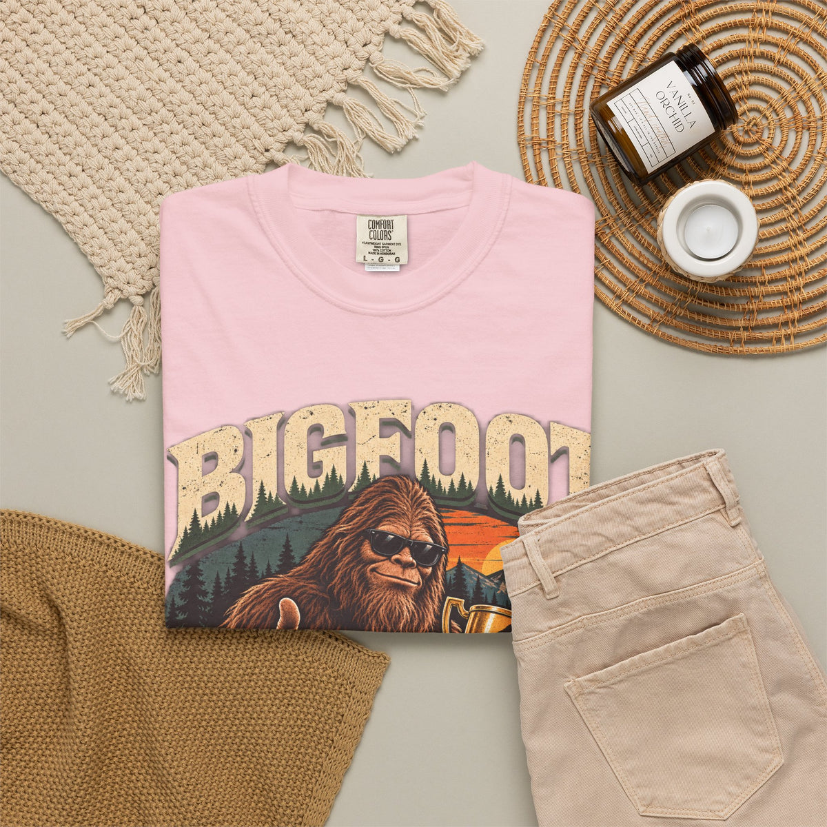 Bigfoot: Undefeated Hide-and-Seek Champion – Funny Sasquatch T-Shirt