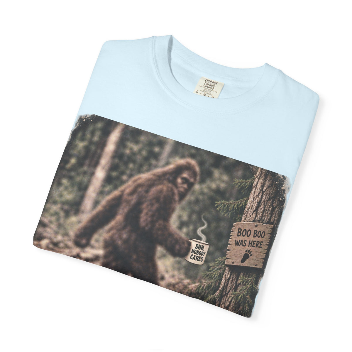 I'm Not Blurry – Funny Bigfoot Coffee T-Shirt