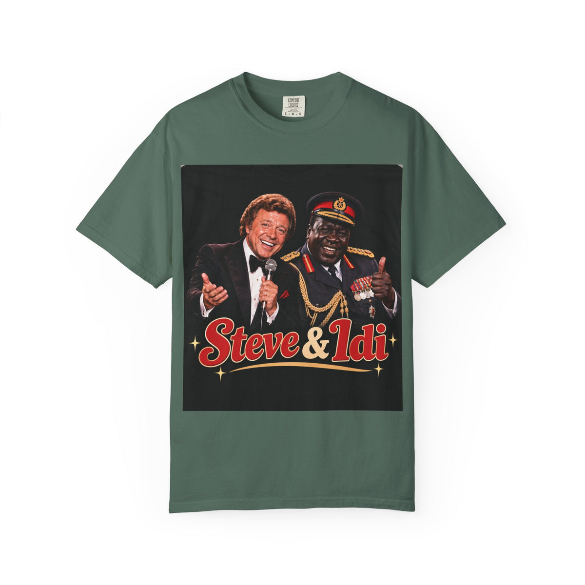 Steve & Idi – The Celebrity Combo Nobody Asked For - Funny T-Shirt