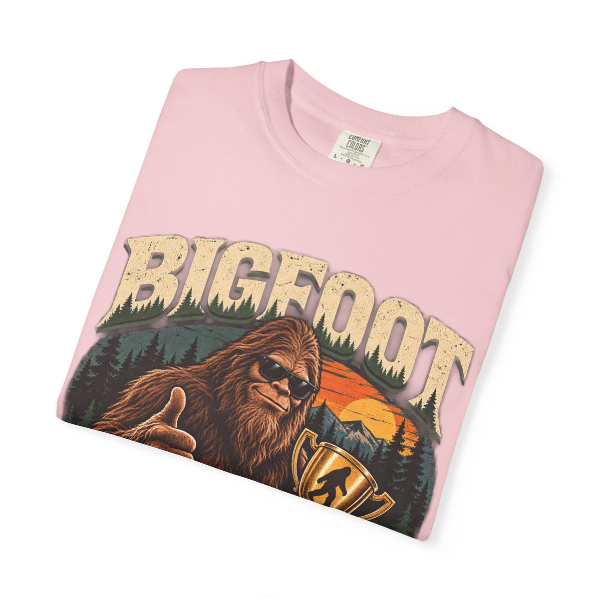 Bigfoot: Undefeated Hide-and-Seek Champion – Funny Sasquatch T-Shirt