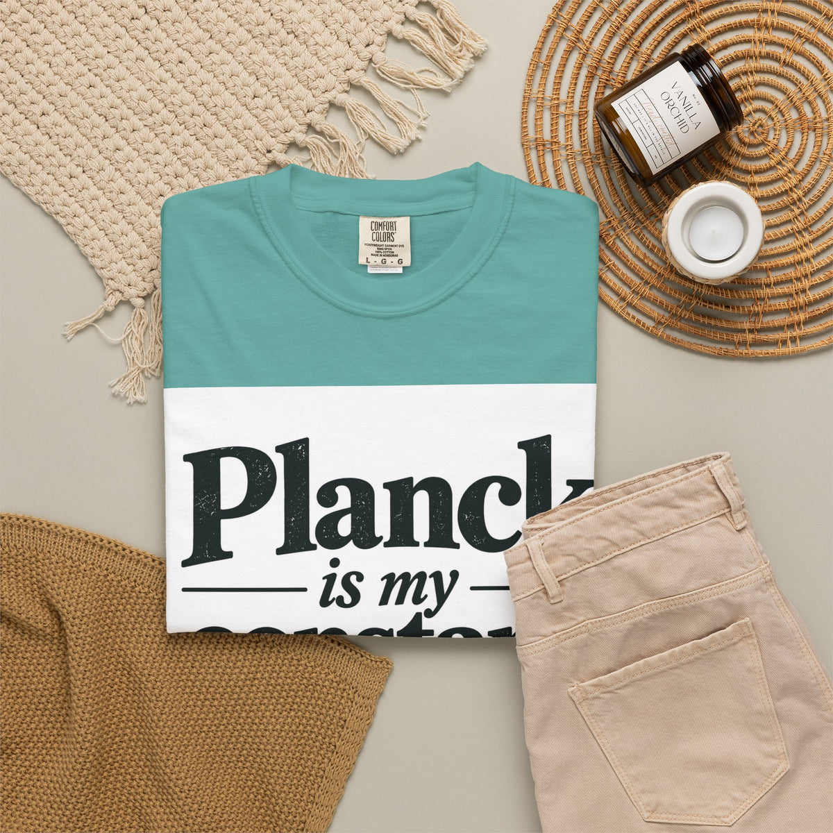 Planck Is My Constant T-Shirt — Funny Physics Tee with Planck’s Constant Design