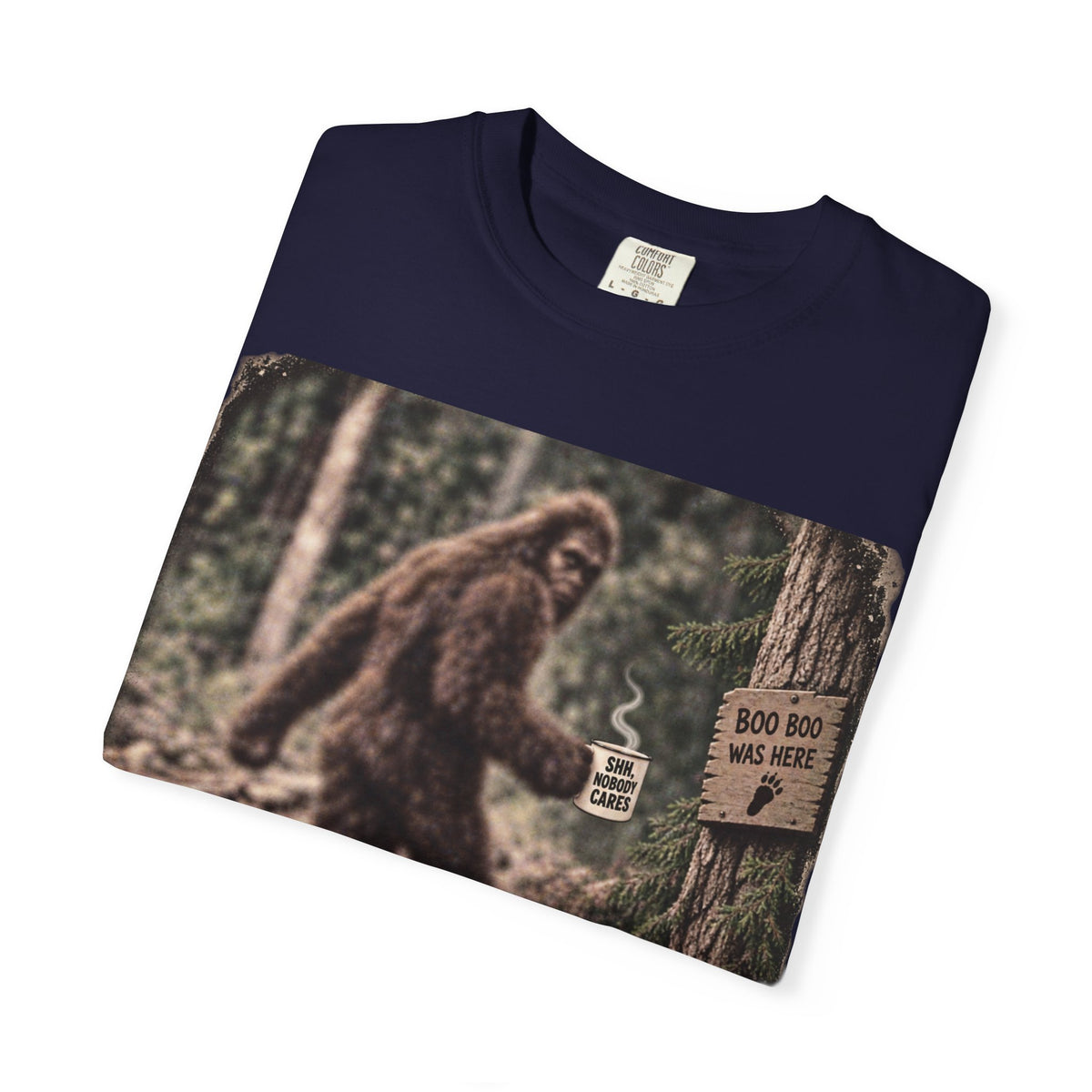 I'm Not Blurry – Funny Bigfoot Coffee T-Shirt