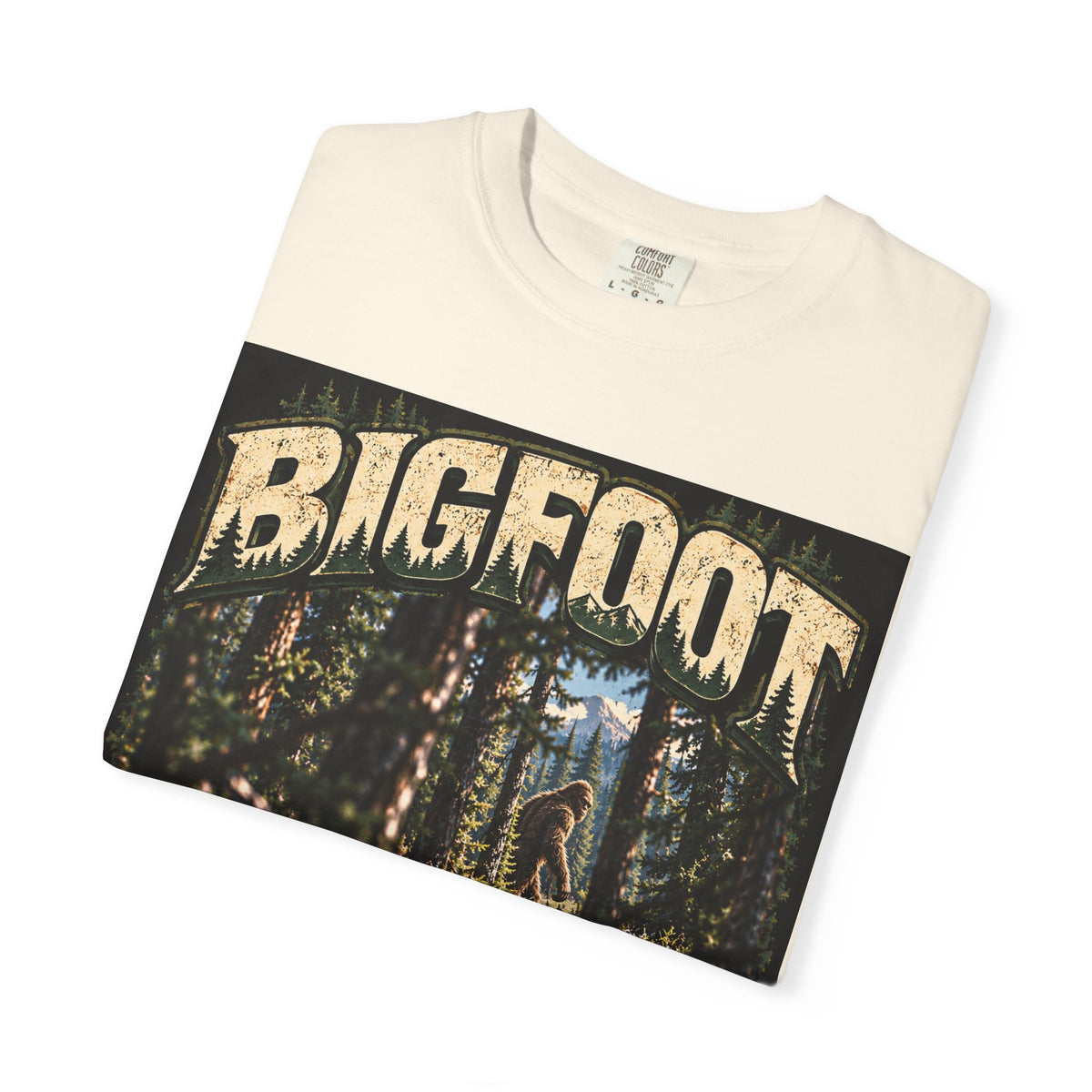 Bigfoot Woodland Graphic T-Shirt — "Terrible View. Would Not Recommend."