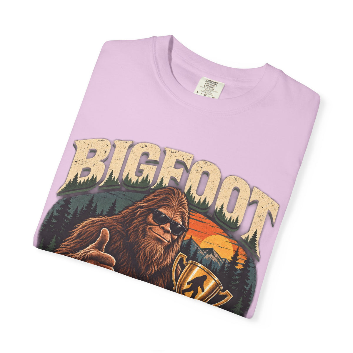 Bigfoot: Undefeated Hide-and-Seek Champion – Funny Sasquatch T-Shirt