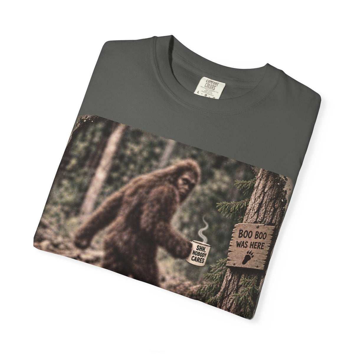 I'm Not Blurry – Funny Bigfoot Coffee T-Shirt