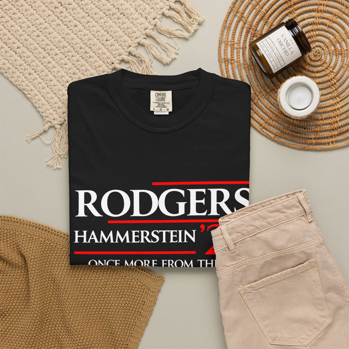 Rodgers & Hammerstein ’28 – Funny Broadway Political Parody T-Shirt