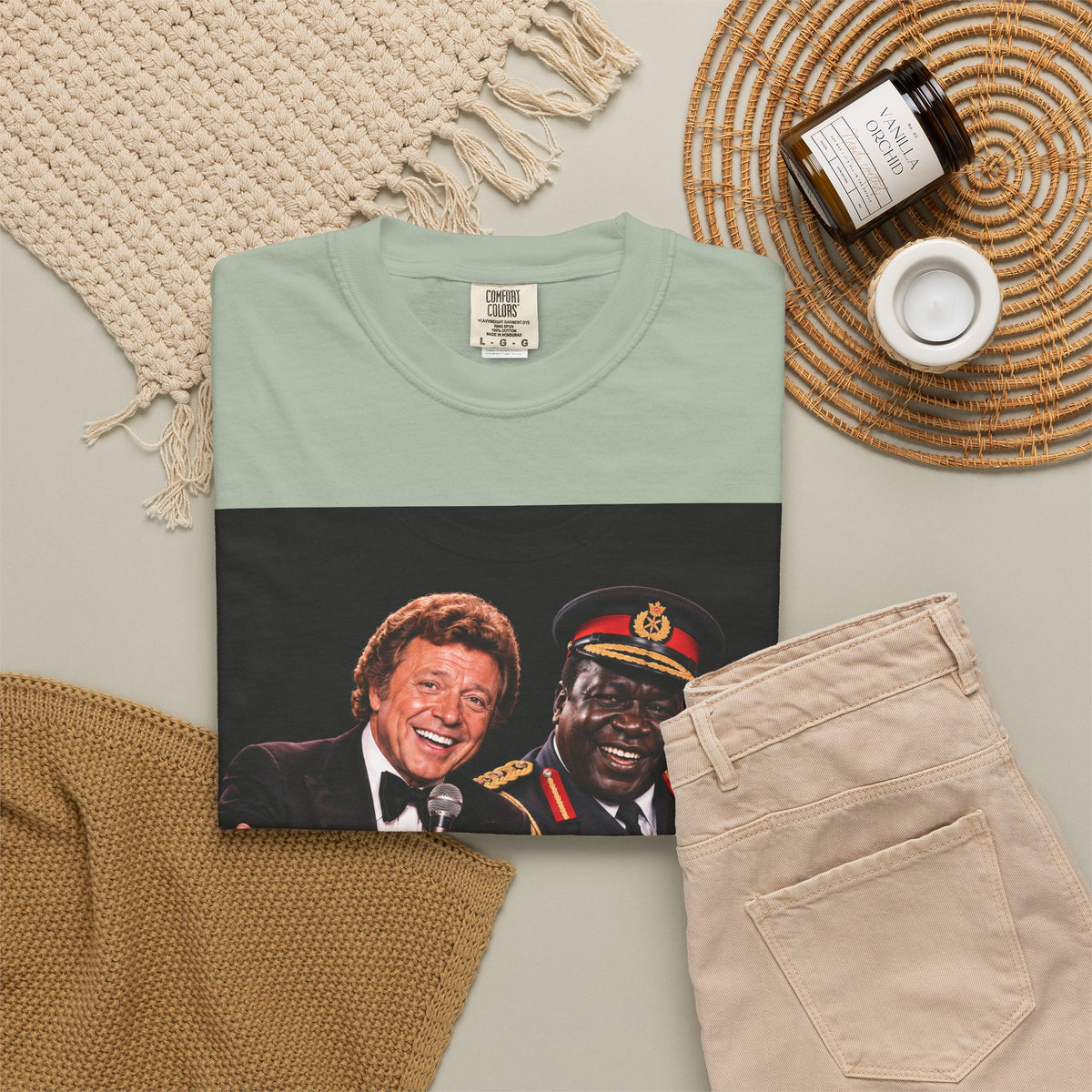 Steve & Idi – The Celebrity Combo Nobody Asked For - Funny T-Shirt