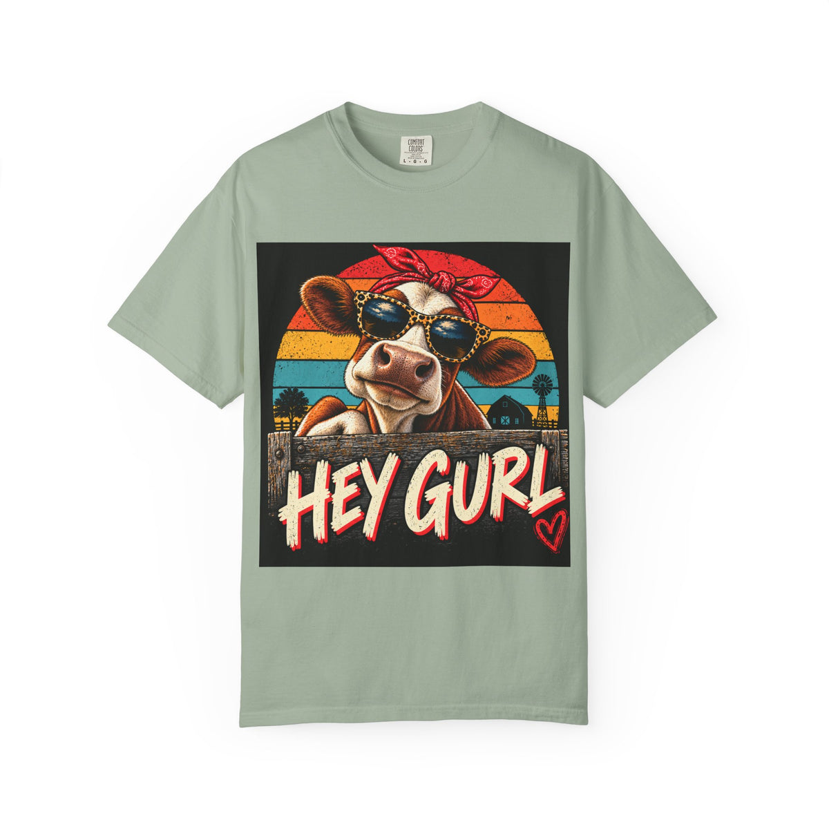 Hey Gurl – Funny Cow T-Shirt