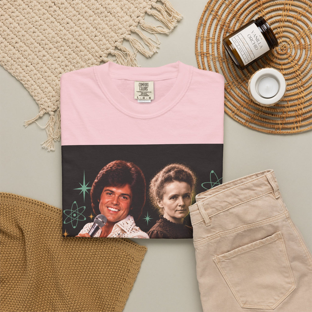 Donny & Marie – Funny Celebrity Mashup T-Shirt