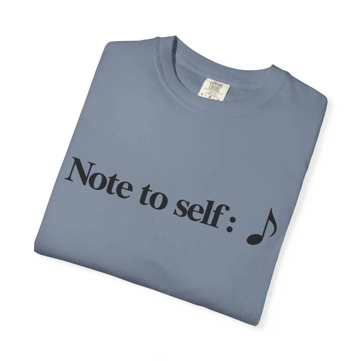 Note to Self T-Shirt — Minimalist Positive Reminder Tee