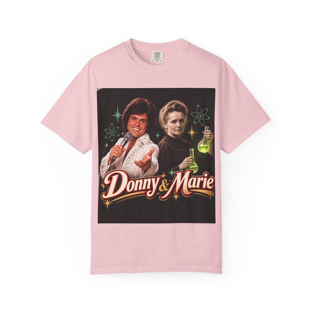 Donny & Marie – Funny Celebrity Mashup T-Shirt