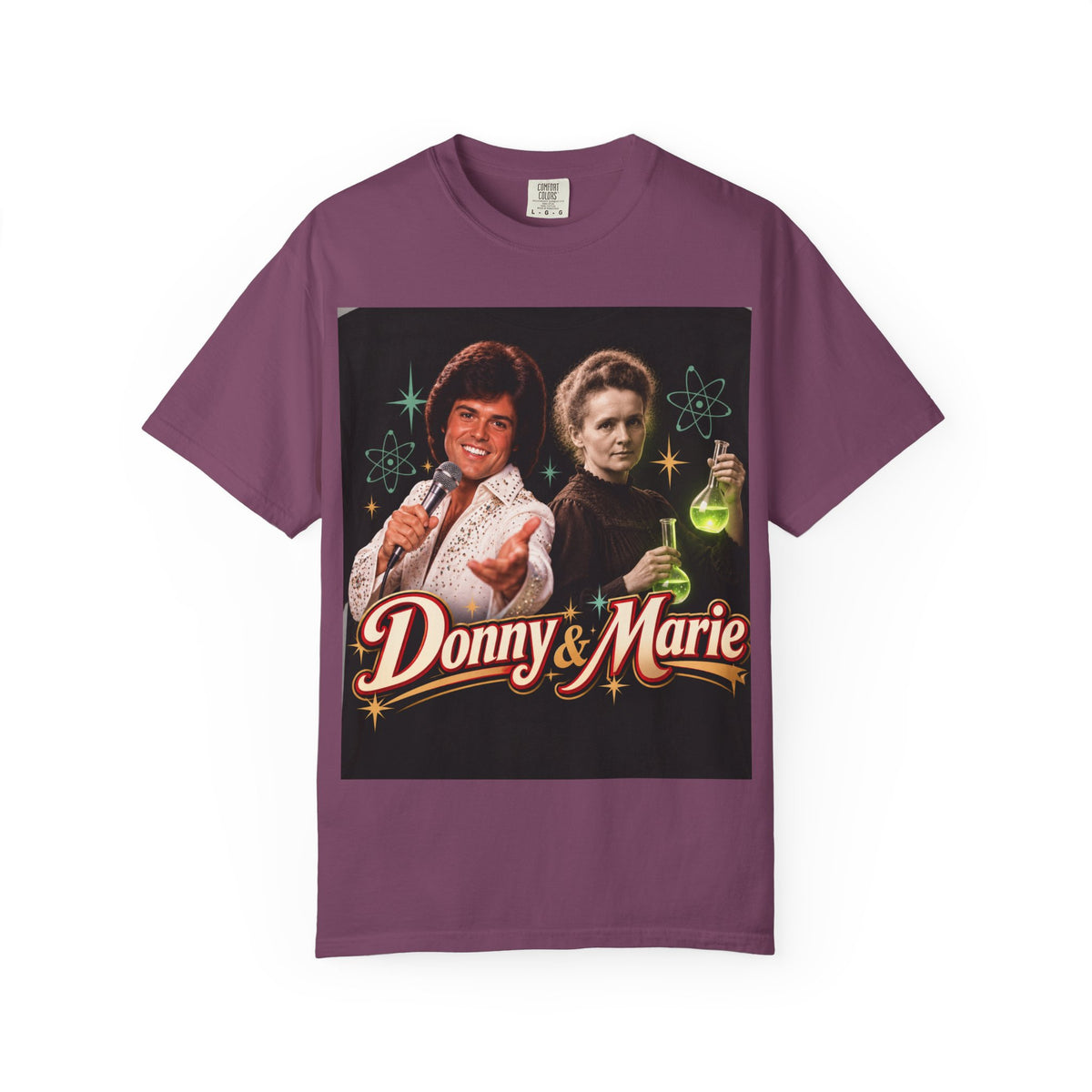 Donny & Marie – Funny Celebrity Mashup T-Shirt