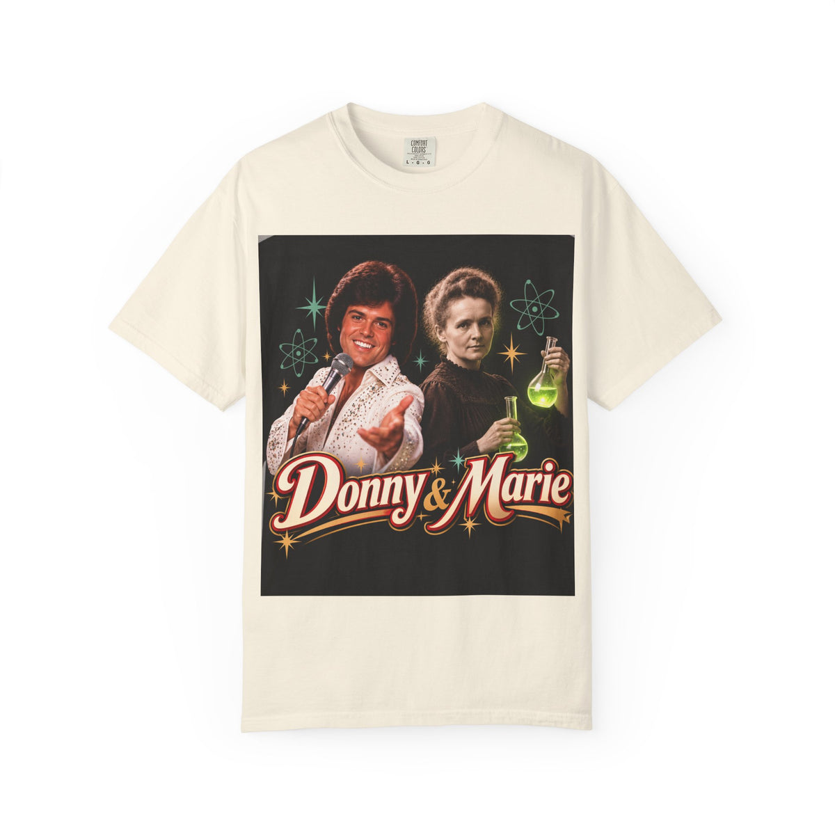 Donny & Marie – Funny Celebrity Mashup T-Shirt