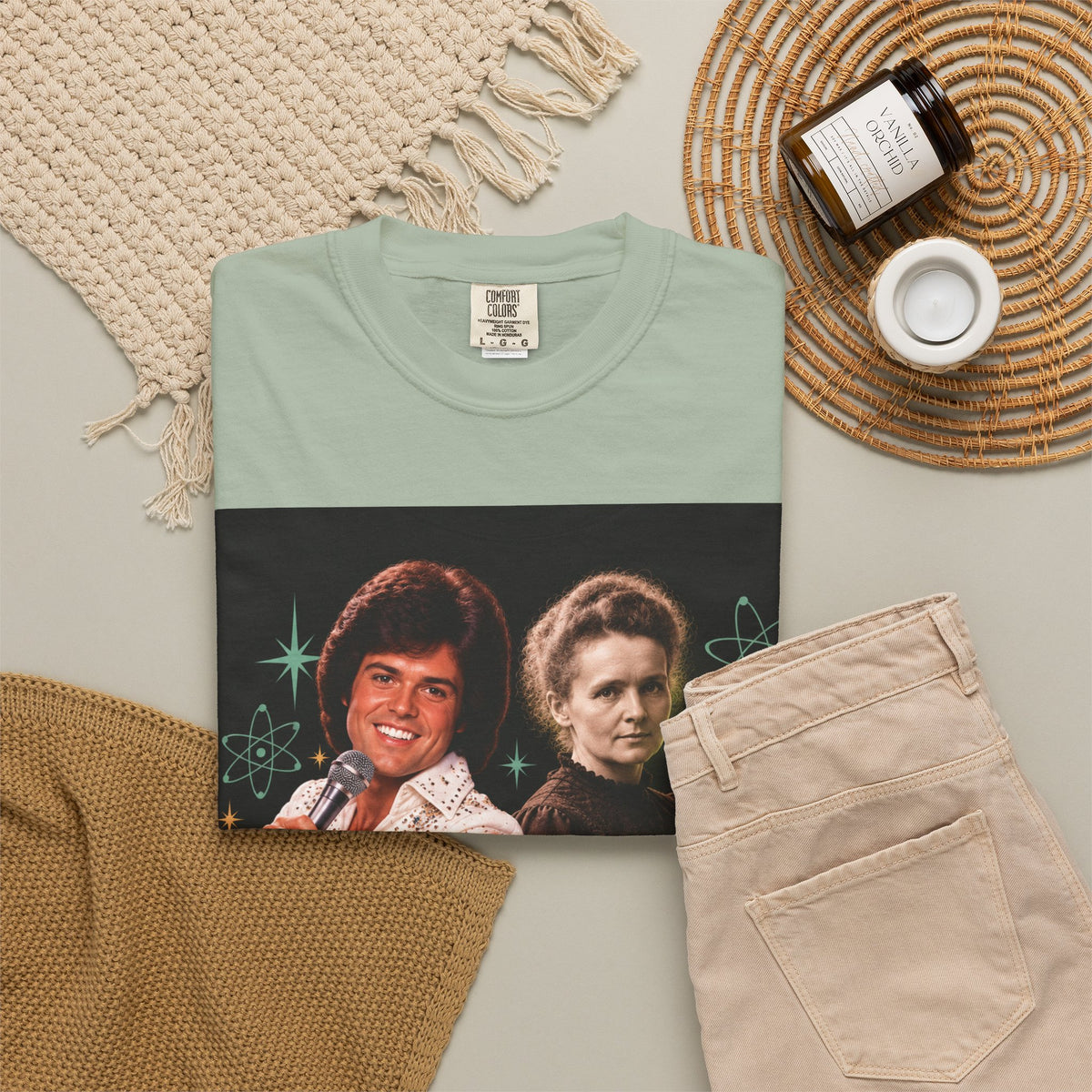 Donny & Marie – Funny Celebrity Mashup T-Shirt