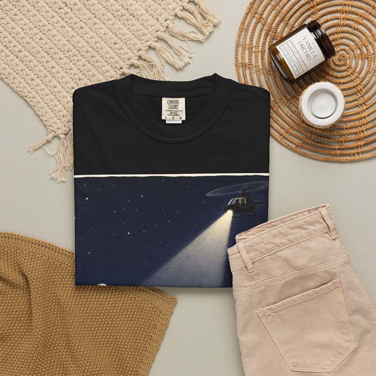Caught Making Crop Circles – Funny Alien UFO Conspiracy T-Shirt