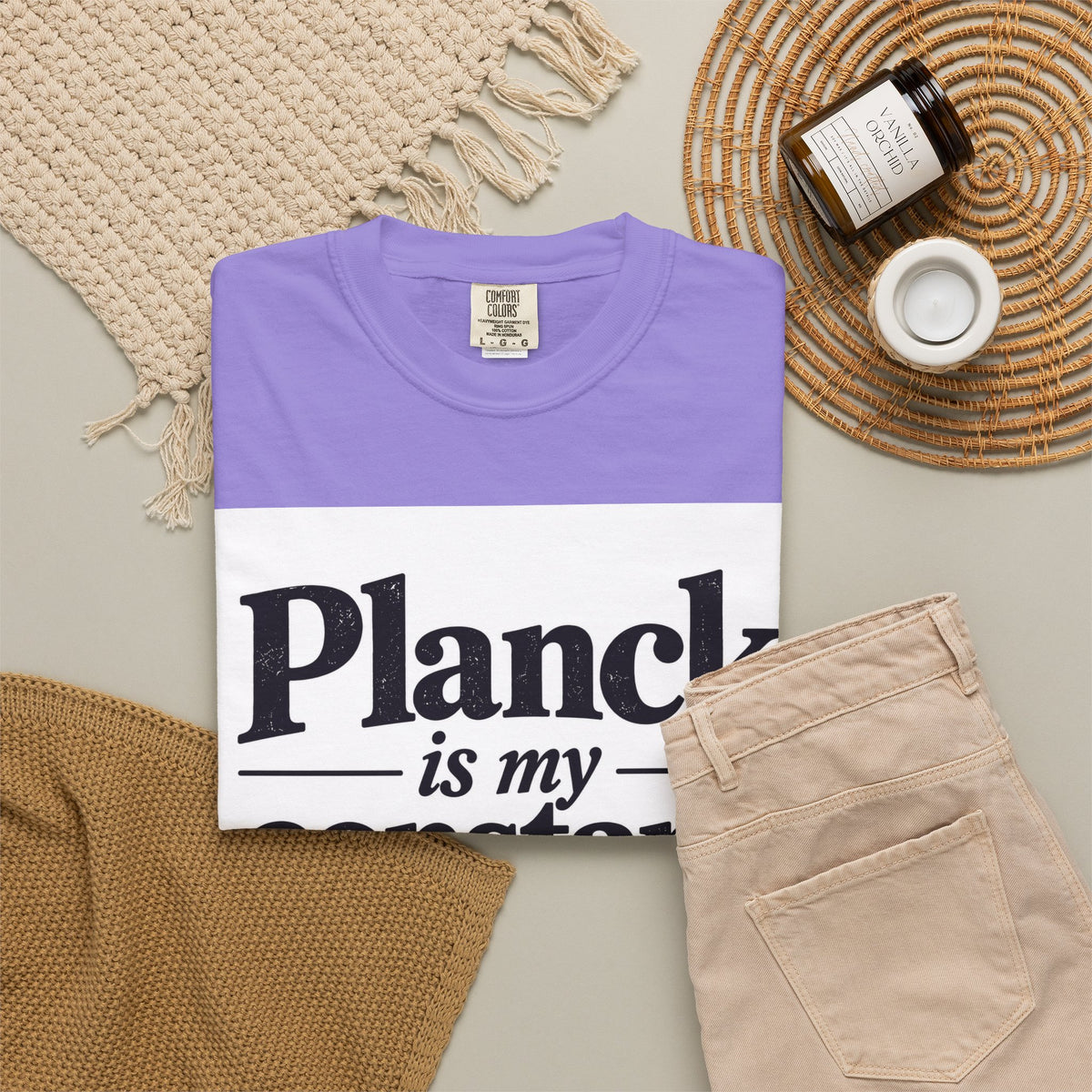 Planck Is My Constant T-Shirt — Funny Physics Tee with Planck’s Constant Design