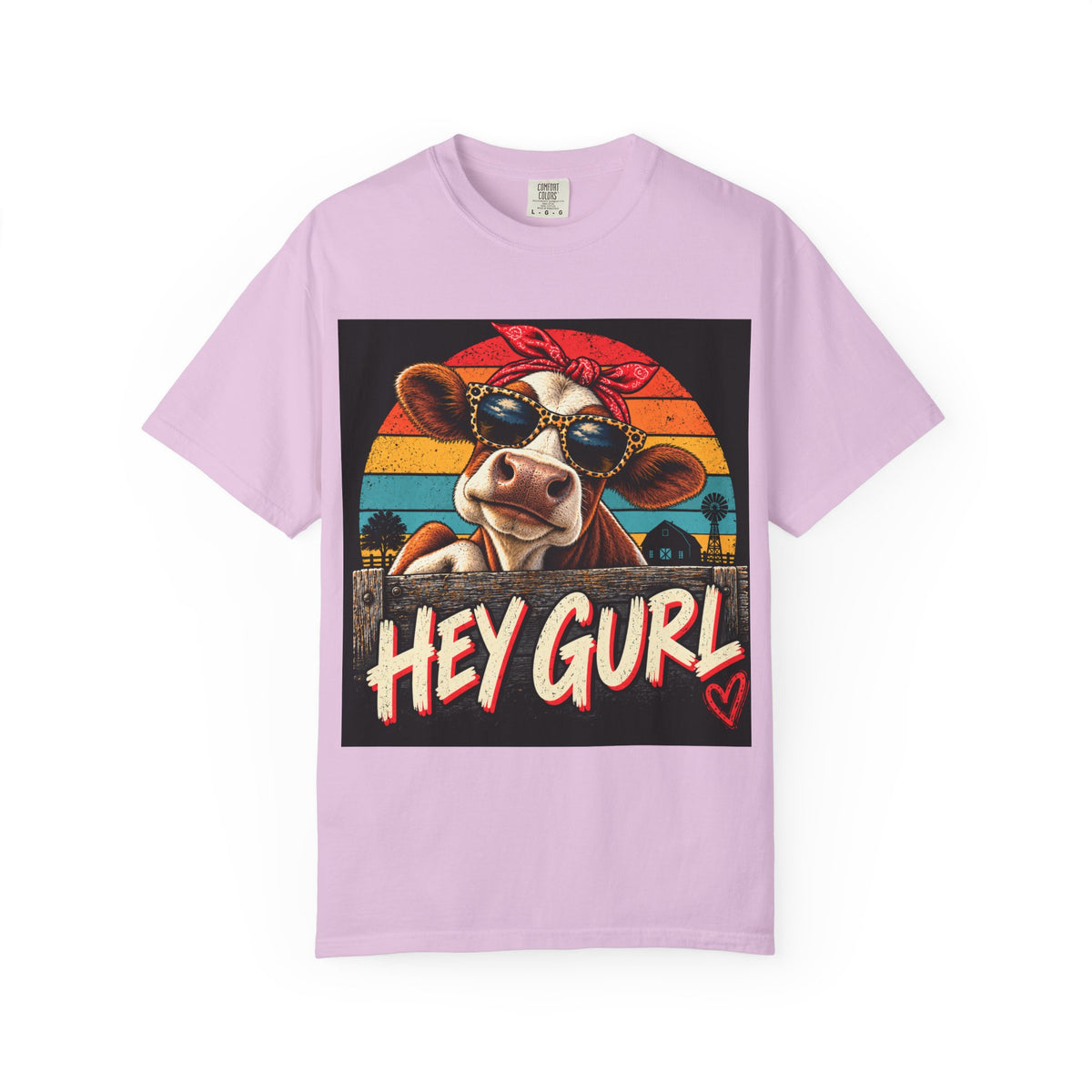 Hey Gurl – Funny Cow T-Shirt