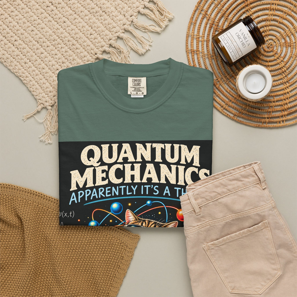 Quantum Mechanics: Apparently It’s a Thing – Funny Physics T-Shirt