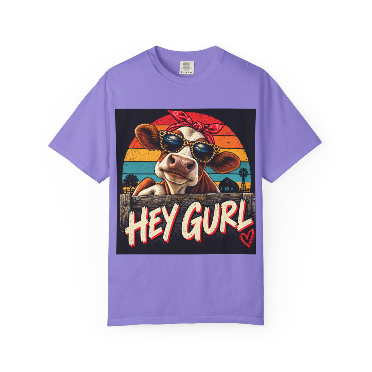 Hey Gurl – Funny Cow T-Shirt