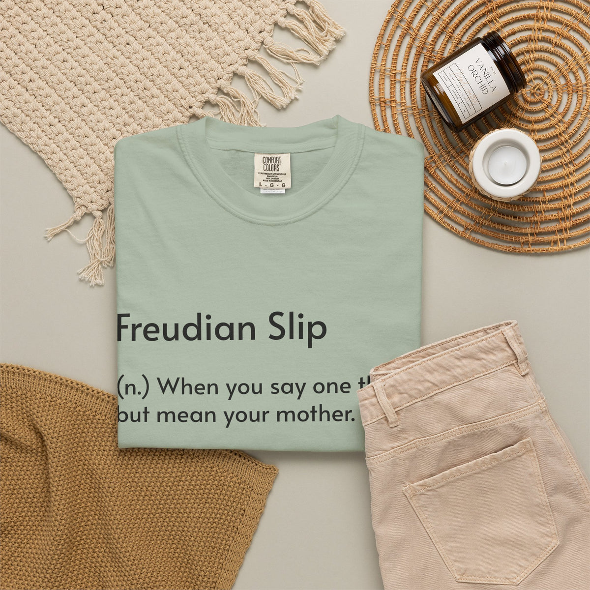 "Freudian Slip" Definition Shirt: Funny Psychology Quote Tee