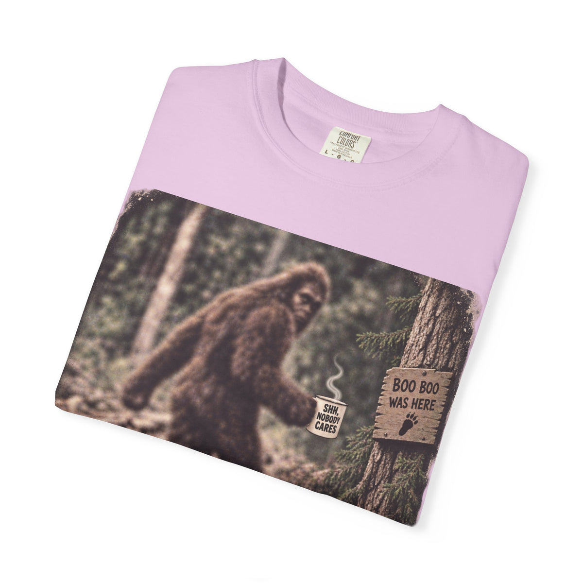 I'm Not Blurry – Funny Bigfoot Coffee T-Shirt