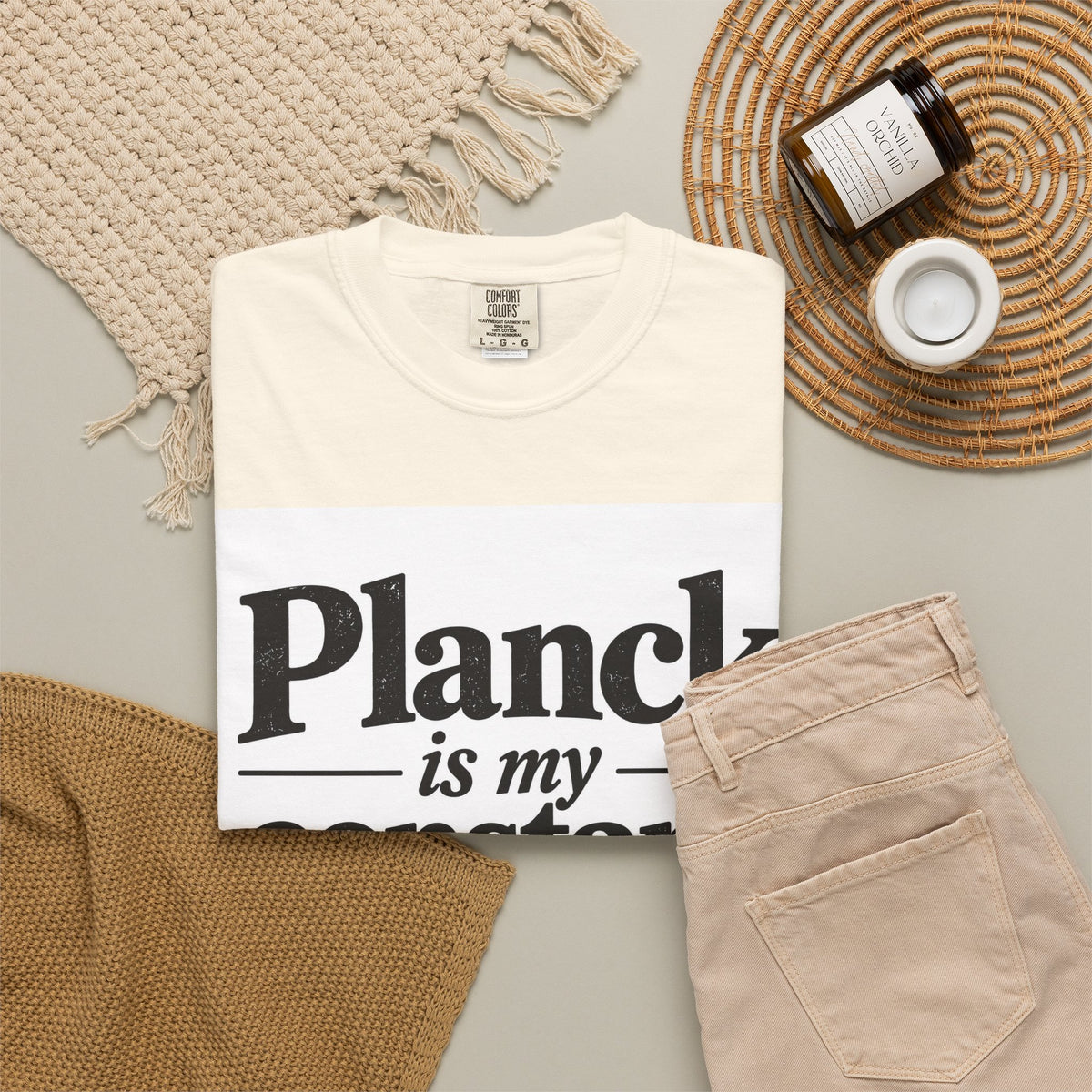 Planck Is My Constant T-Shirt — Funny Physics Tee with Planck’s Constant Design