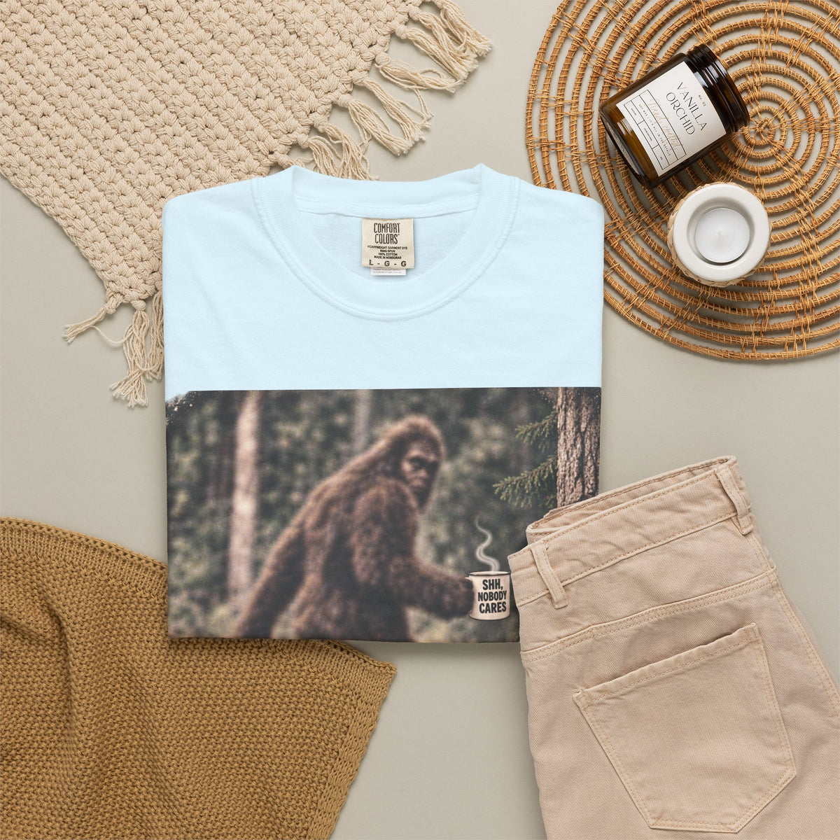 I'm Not Blurry – Funny Bigfoot Coffee T-Shirt