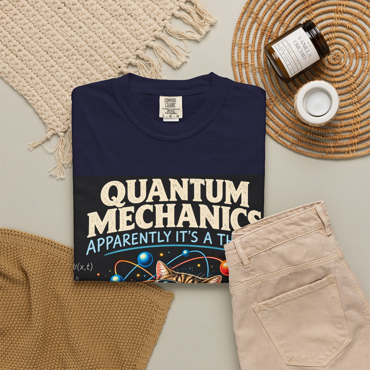 Quantum Mechanics: Apparently It’s a Thing – Funny Physics T-Shirt