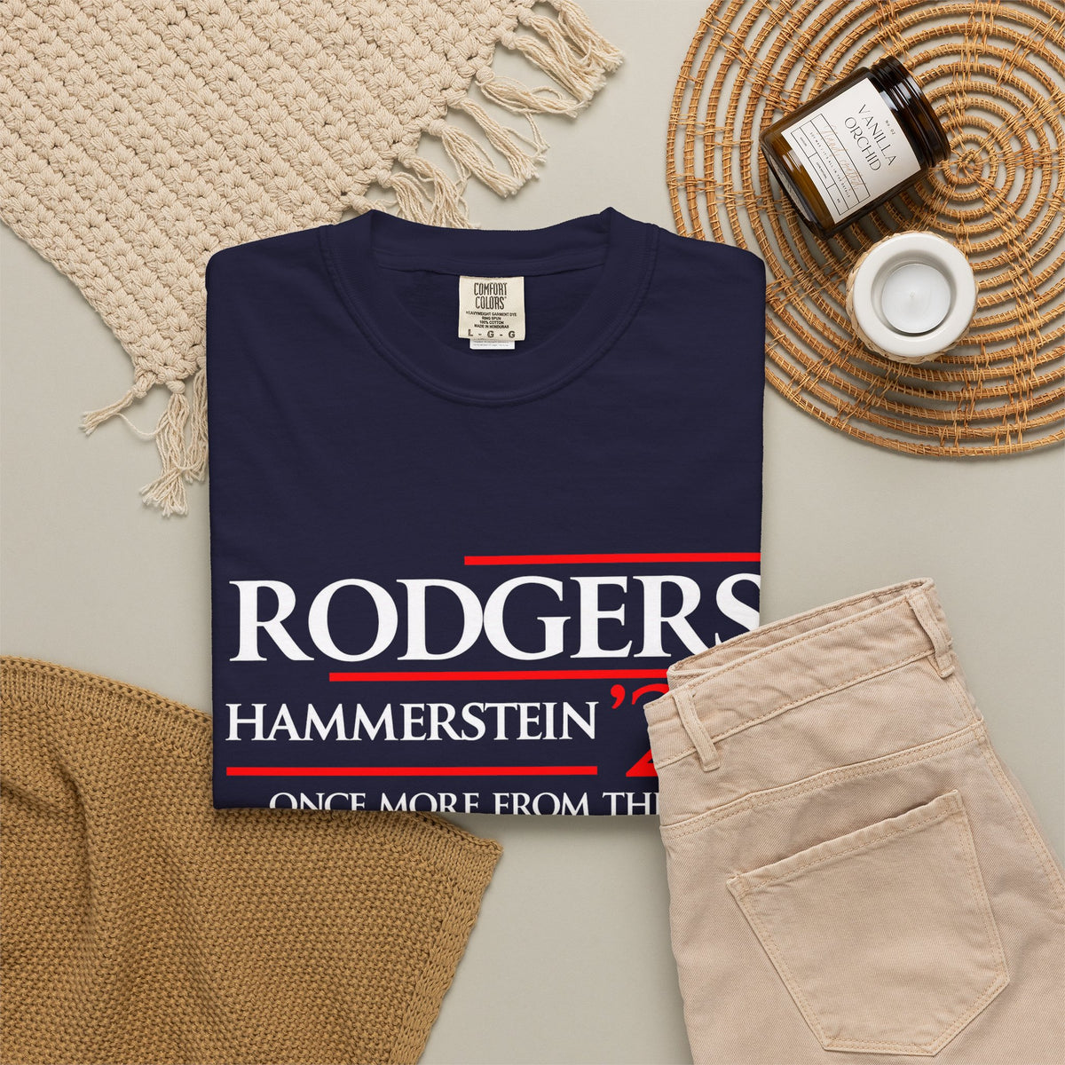 Rodgers & Hammerstein ’28 – Funny Broadway Political Parody T-Shirt